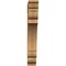 Ekena Millwork Olympic Traditional Rough Sawn Bracket, Western Red Cedar, 4"W x 24"D x 28"H BKT04X24X28OLY01RWR - alternate 4